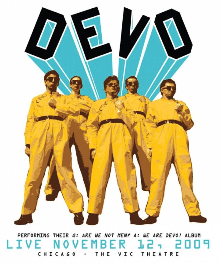 11/12/09 Poster for DEVO Chicago Show CLUBDEVO